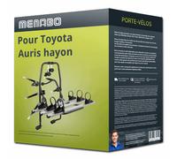 Porte-vélos - Menabò - Stand Up 3 - 3 vélos - Fixation hayon - Acier et Aluminium