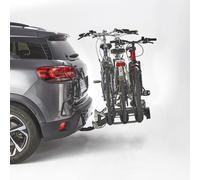 Porte velo plateforme mottez diane inclinable pour 3 velos fixation rapide sur l