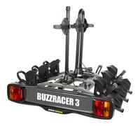 Porte velo sur boule d attelage buzz rack buzzracer 3 7 broches 3 velos