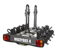 Porte-vélo sur attelage BUZZRACK - New Buzzy Bee 4 - 4 vélos - Noir - Acier