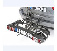 Porte-vélo sur attelage plateforme Mottez Apollon 2 Noir
