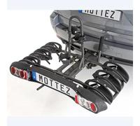 Porte-vélo sur attelage plateforme Mottez Apollon 3 Noir