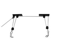 Silverline Tools Porte-vélo Suspension – Montage au plafond, Ascenseur à vélo VTT