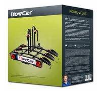 Towcar B3 4 Functions Bike Rack For 3 Bikes Noir 3 Bikes Black