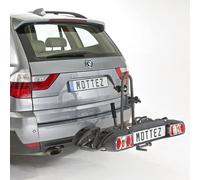 PORTE-VELOS 2 VELOS SUR ATTELAGE / RABATTABLE et PLIABLE - Mottez A021P2RA
