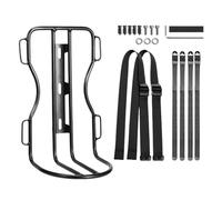 Porte-vélos avec Panier Rack Suspension Bicyclette Legere 200 Grammes Fixation Etrier Disque Compatible Brakes Anti Noir Usage Sportif Urbain 15x12x25cm Installation Facile Cle Allen
