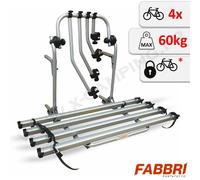 Porte-vélos Bici Ok Compatto Camper pour 4 vélos - paroi arrière camping-car