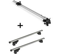 Porte-vélos Bike Pro + barres de toit/rails VDP LION1 compatibles avec VW Caddy (3-5 portes) 10-15