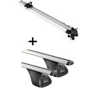 Porte-vélos Bike Pro + barres de toit VDP compatibles avec VW Caddy 3-5 portes à partir de 2003