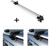 Porte-vélos Bike Pro + porte-rail VDP XL 135 compatible avec Renault Koleos 2008-2016