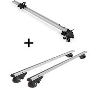 Porte-vélos Bike Pro + porte-rail VDP004 XL compatible avec Volvo XC90 2002-2014