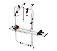 Porte-vélos CARRY BIKE FIAMMA pour VW Transporter T6 & T6.1 avec 2 portes arrière - gris aluminium - version restylée 2023