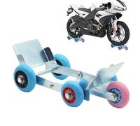 Porte-vélos d'attelage pour Dirt Bike - Porte-moto robuste - Avec forte capacité de charge - Adaptateur de scooter - Support d'attelage de remorque fiable pour le transport de trivélos électriques, en