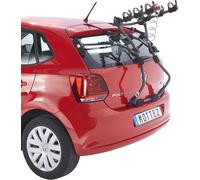 MOTTEZ Porte-vélos sur Hayon à Fixation sur Barres de toit ou barre Railing 3 vélos avec antivol