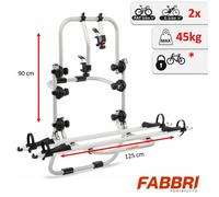 FB Fabbri BICI OK 2 Porte-vélo électrique SUV, pour 2 vélos électriques