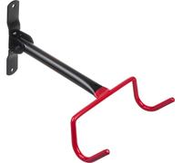 Porte-vélos Maclean MC-430 Support mural pour vélos 2 crochets acier charge max. 30kg noir-rouge