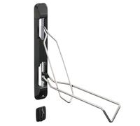 Porte-vélos Mural Support Mural pour Vélo max 35 kg Noir