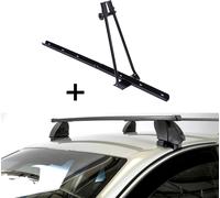 Porte-vélos ORION + barres de toit K1 MEDIUM compatibles avec Daihatsu Charade (5 portes) 11-13