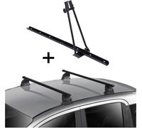 Porte-vélos ORION + barres de toit VDP EVO acier compatibles avec Citroen C3 II 5 portes 2009-2016