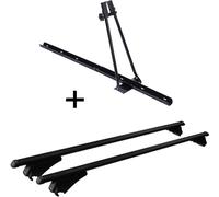 Porte-vélos ORION + porte-rail Tiger Alu XL compatible avec Audi A4 8K Avant 08-14