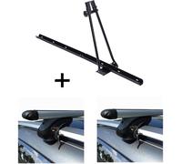 Porte-vélos ORION + porte-rail VDP XL 135 compatible avec Renault Koleos 2008-2016