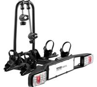 Porte-vélos pliable VEVOR, porte-vélos accouplable, adapté au montage 5 cm, offre de la place pour 2 vélos, capacité de charge jusqu'à 65 kg, porte-vélos verrouillable