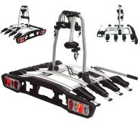 Porte-vélos pour 4 vélos 60kg Porte-vélos arrière rabattable pour attelage de remorque 58001