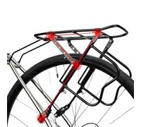 Porte-vélos pour dos, panier arrière robuste, étanche, anti-rouille, 36,2 x 14,7 cm, anti-balancement, ajustement sûr, sac de transport de tourisme , idéal pour les longues distances