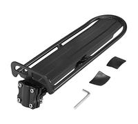 Porte-vélos rétractable CT-605 pour VTT, Porte-Bagages arrière Pliable Tige Selle de vélo de Route, Porte-Bagages Robuste pour Les déplacements en Camping