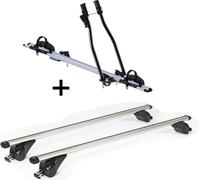 Porte-vélos SAGITTAR + barres de toit/rails VDP KING1 compatibles avec Mini Countryman (5 portes) 10-17