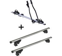 Porte-vélos SAGITTAR + barres de toit/rails VDP LION2 compatibles avec Mini Countryman (5 portes) à partir de 17 ans
