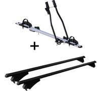 Porte-vélos SAGITTAR + porte-bagages Tiger Alu XL compatible avec Audi A4 B9 Avant à partir de 15 ans