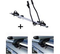 Porte-vélos SAGITTAR + porte-rail VDP XL 135 compatible avec Renault Koleos 2008-2016