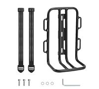 Porte-Vélos - Support De Fourche en D’Aluminium | Porrte-Bagages Poour Vélo De Montagne, Route Et Touring | Rack Avaant Stable avec Sangles Et Vis pour Sac De Transport Ou Panier