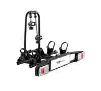 VEVOR Porte-vélos sur Attelage Capacité de Charge 2PCs jusqu'à 65 kg, Support de Vélos Monté sur Coffre de Voiture, Compatible avec Récepteurs de 5 cm, Pliable et Verrouillable, avec Feu Arrière