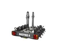 Porte velos sur boule d attelage buzz rack buzzy bee 4 7 broches 4 velos noir