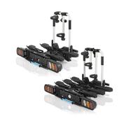 Porte-vélos XLC Rear Carrier CC C03 - 2 vélos - Attelage pliable en aluminium