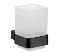 Emco verre Emco Loft 052013300 noir, cristal satiné, modèle mural