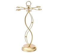 Porte-Verres à Vin Moderne Glam Forme Irrégulière en Métal Doré Limerick