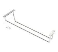 Emuca Porte-verres Supra pour meubles – 340 mm, acier chromé, Gris G