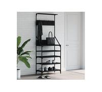 Porte-vêtements et Rangement des Chaussures Portant à Vêtements Chambre vidaXL
