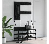 Porte-vêtements et Rangement des Chaussures Penderie Chambre Sonoma Gris vidaXL