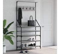 Porte-vêtements et Rangement des Chaussures Portant à Vêtements Chambre vidaXL