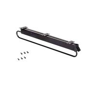 Emuca Porte-vêtements extractible Self pour armoire grande profondeur Peint en noir G
