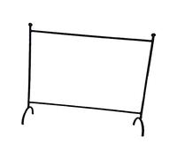 Porte-vêtements miniature pour poupée - Meuble pour décoration à l'échelle 1/6 1/12 - Noir