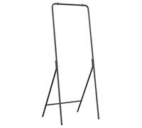 Porte-vêtements moderne - vidaXL - Noir - Acier - 60x53x155 cm - Grand espace de stockage - Durable - Usage intérieur