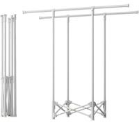 Porte-vêtements Pliant du Sol Au Plafond Cintre à Linge D’intérieur Chambre à Coucher Cool Dr Les Vêtements Ne Prennent Pas De Place Balcon Porte-vêtements Invisible, Without Net Pocket