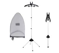 Porte-Vêtements Pour Défroisseur | Cintre Pour Défroissage Vapeur | Support Réglable Rotatif En D'Aluminium Pour Repassage Et Séchage Du Linge À Domicile