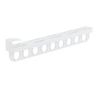 Porte-vêtements rétractable de type extractible, porte-pantalons coulissant, espace de rangement dans le placard, sans perforer le support d'extension du porte-pantalon, 5 ml Rangement Armoire