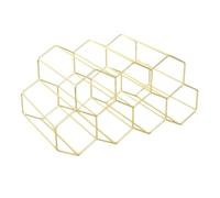 Porte-vin pour 9 bouteilles, étagère à vin à 3 niveaux, étagères à vin en métal | Étagère à vin en métal, armoire, 3 étages, support de vin autoportant, support pour comptoir